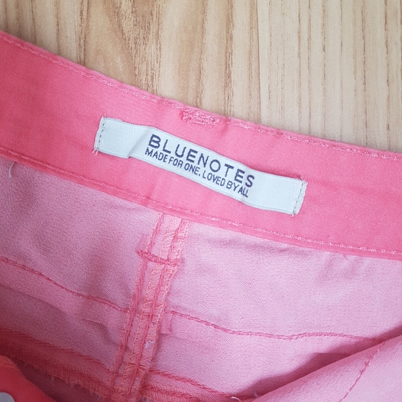 Bluenotes High Waisted Coral Shorts Sz 27 - Picture 3 of 4